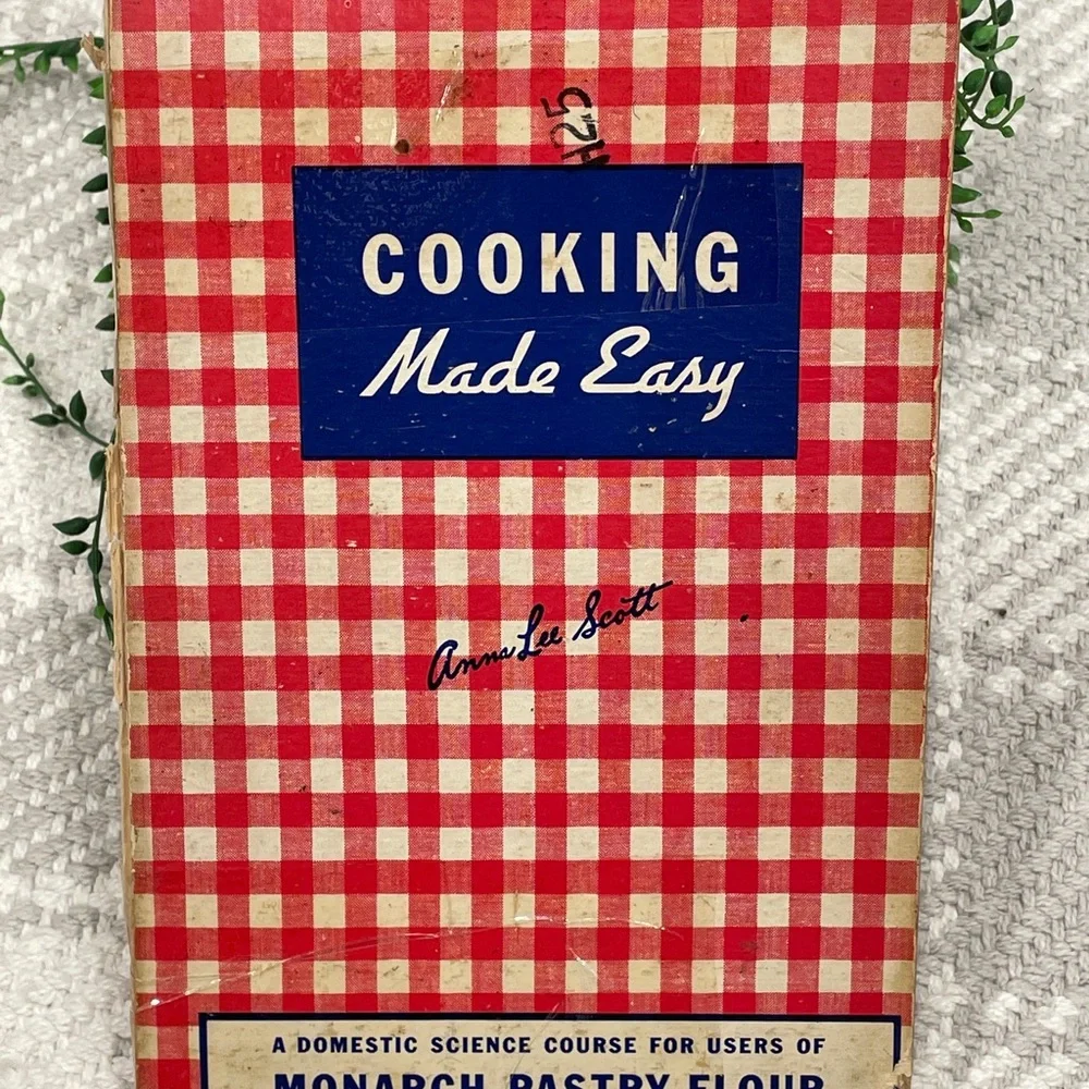 Vintage Cooking Made Easy Cookbook